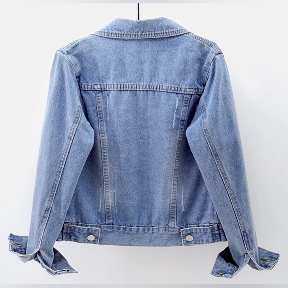 Ladyful Classic Denim Jacket – Size Large - Picture 2 of 2
